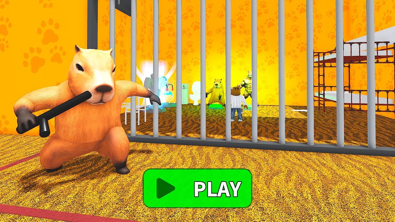 CAPYBARA BARRY'S PRISON RUN OBBY ROBLOX - YouTube