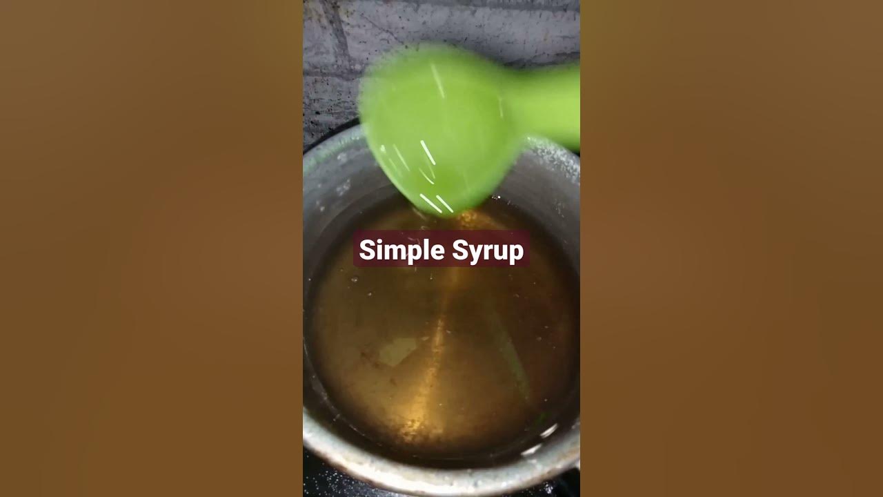 Resep Simple Syrup