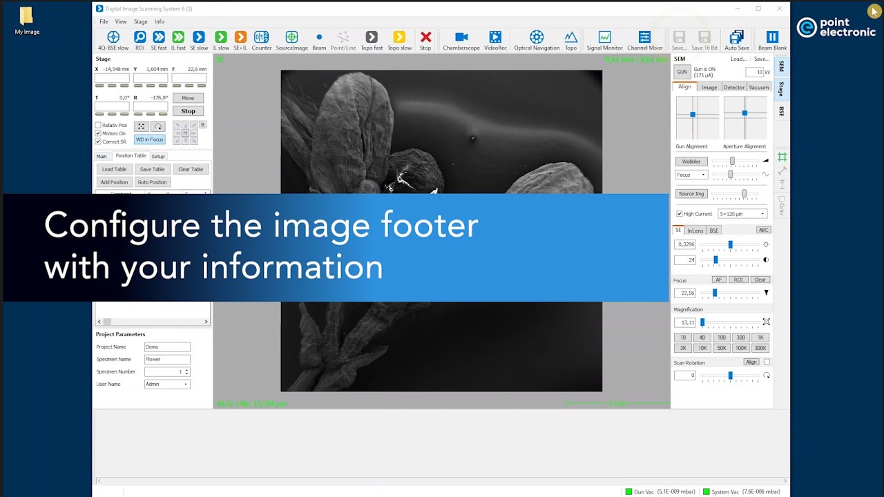 SEM Modernization software – configurable image footer - YouTube
