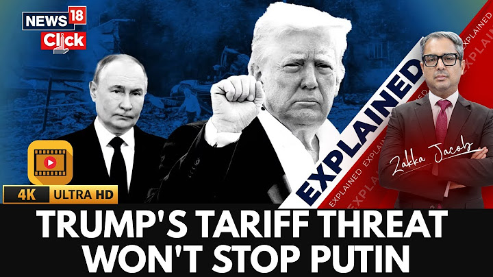 Will Trump’s Tariff Ultimatum Push Putin Towards A Ukraine Ceasefire In 50 Days? | 4K Video | N18G