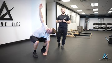 Squat with Thoracic Rotation