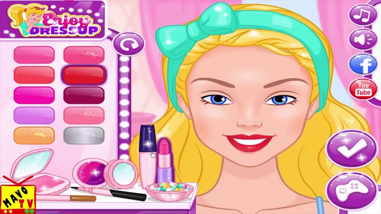 Barbie Makeup Artist By Mavotv You