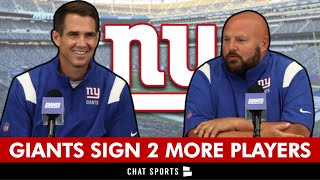 🚨 Giants Sign 2 More Players In NFL Free Agency | New York Giants News