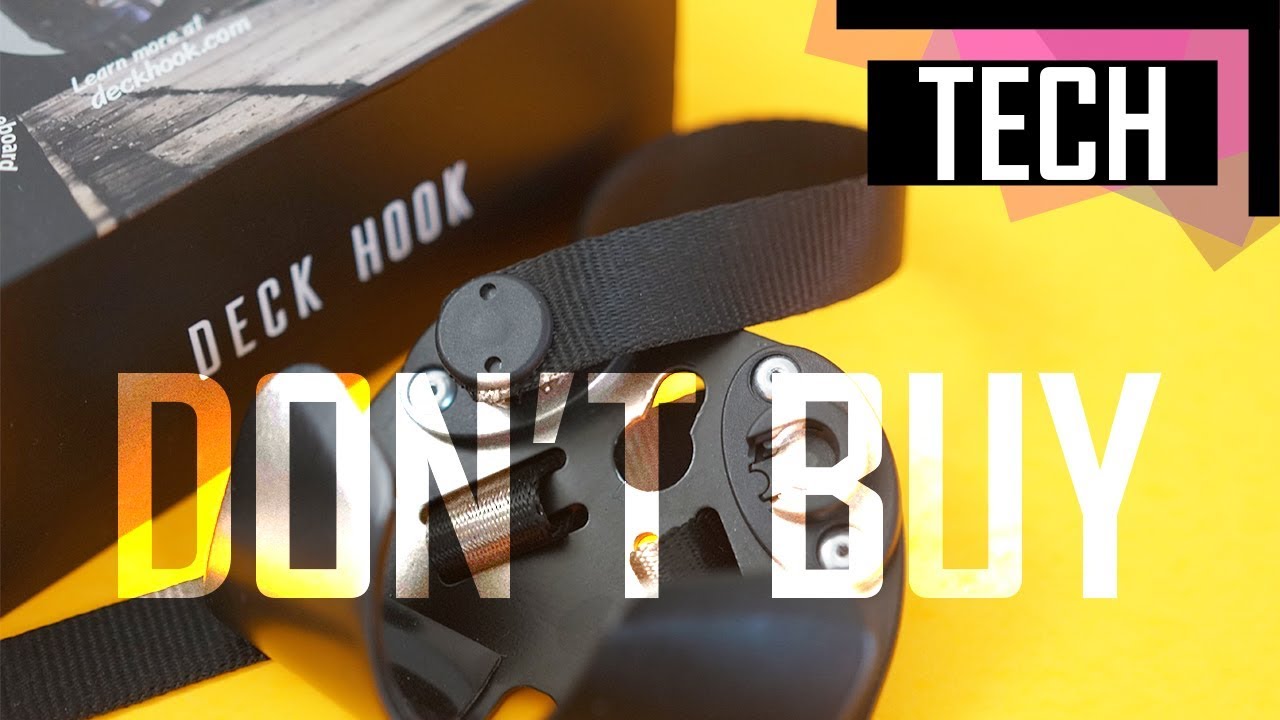 Deck Hook: Not For Boosted Board Riders