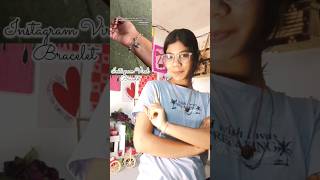 Diy✨ Instagram Viral Bracelet 😍Tutorial For 💫Ghoonru #trending #viral #shortvideo #shortvideo