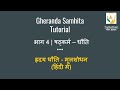 Gheranda Samhita Shatkarma Hrd Dhauti &amp; Moolshodhana in Hindi | घेरंड संहिता  | UGC NET Yoga