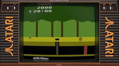 My Atari bezel using the Mega Bezel Reflection Shader