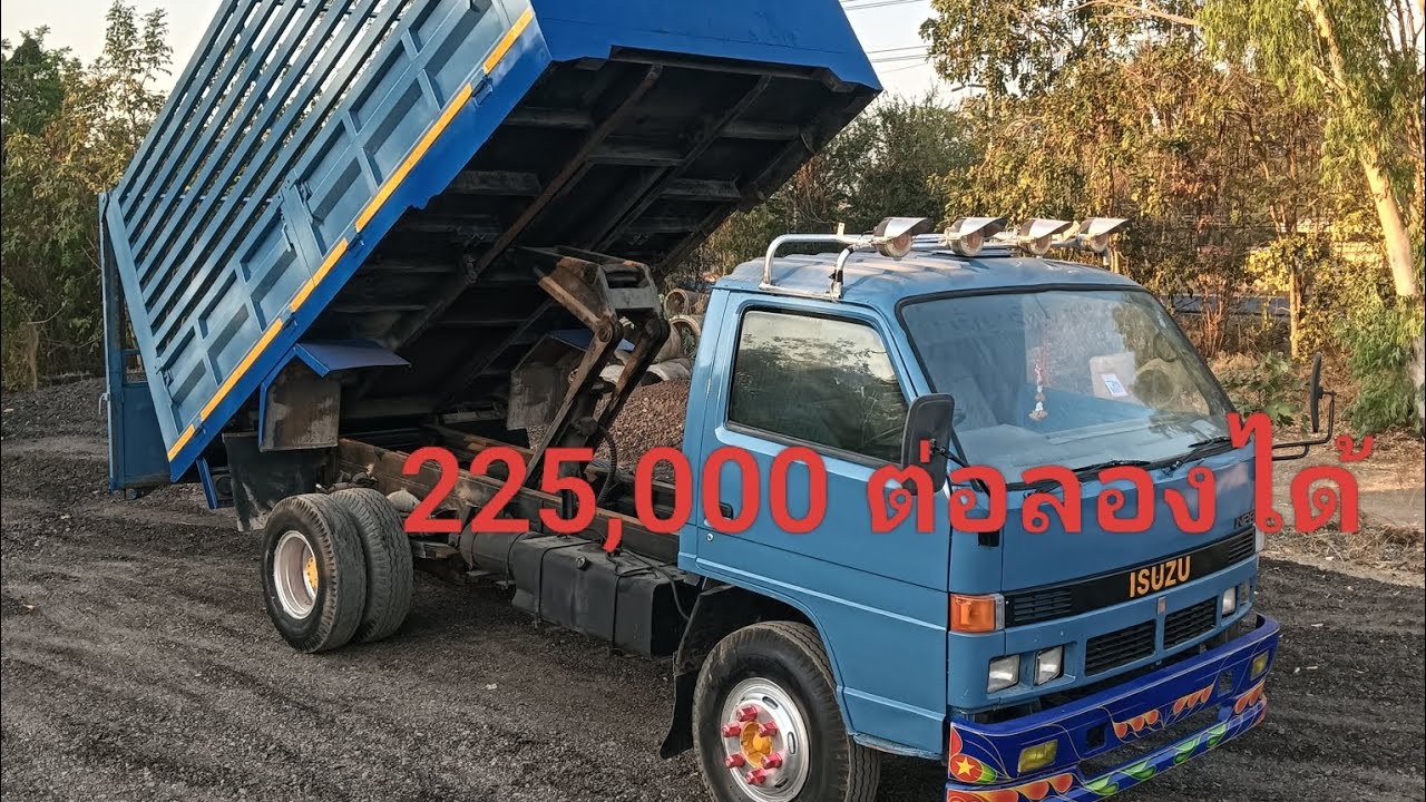 NPR เครื่อง 4BE1 110 เเรง ดั้มเกษตร พร้อมใช้งานเอกสารพร้อมโอน ค่าตัว 225,000  โทร 0828684600