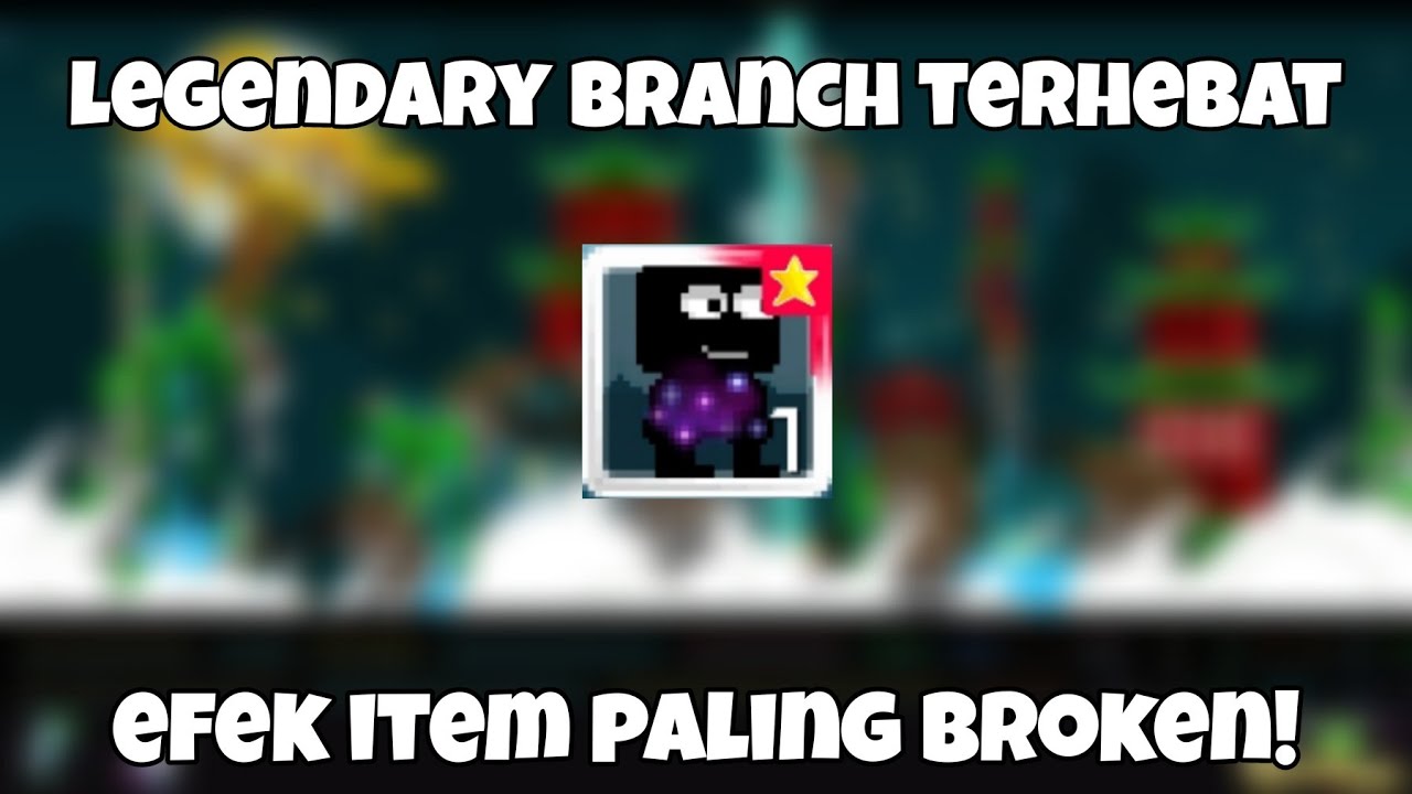 Legendary Branch terlalu overpower! Review Galaxy Skin Growtopia