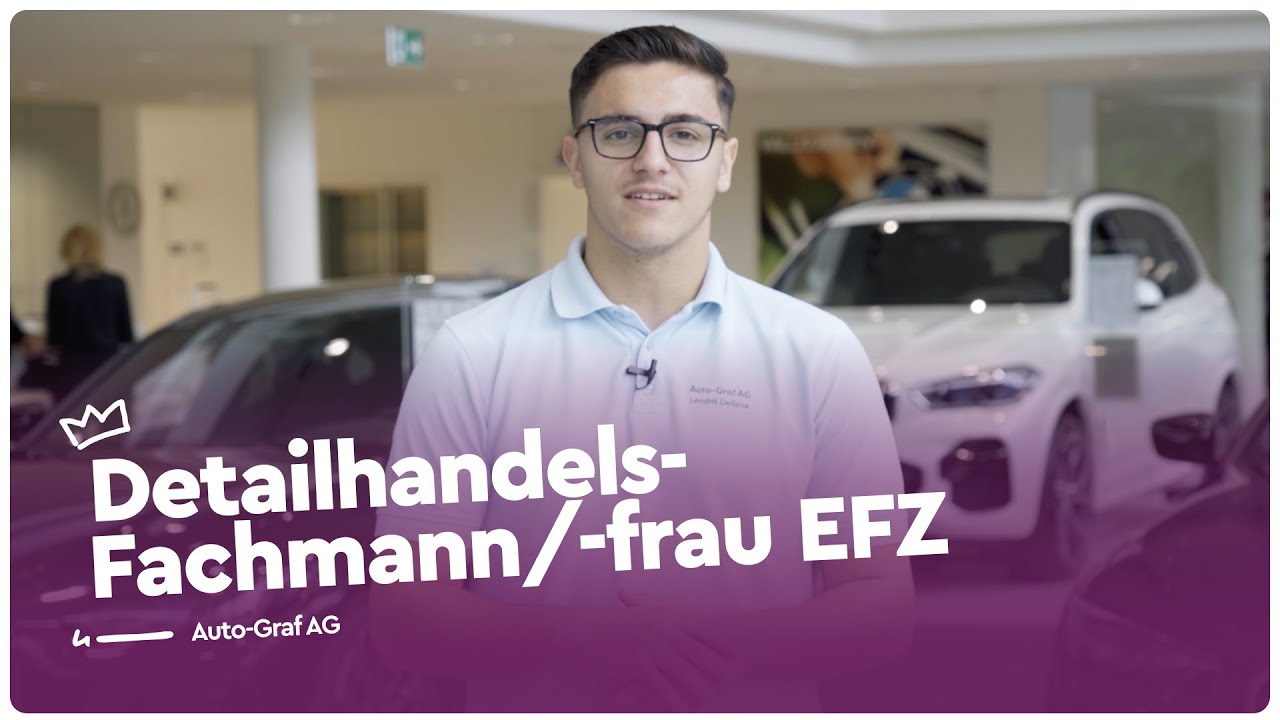 Die Ausbildung als Detailhandelsfachmann/-frau EFZ Automobil After-Sales | Lehrstellenvideo | Yousty