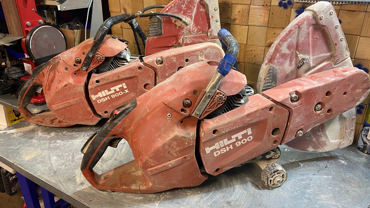 HILTI DSH 900 и HILTI DSH 900-X техника судного дня. В чем различия бензорезов?