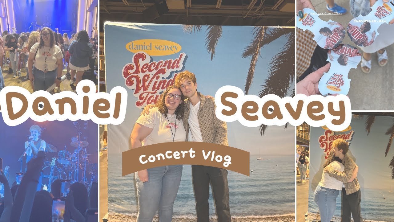 Daniel Seavey | Second Wind Tour Concert Vlog