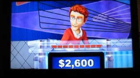 Jeopardy! Nintendo Wii U Run Game 1: Part 1