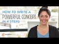 How to write a powerful concept in 4 steps  murphy research