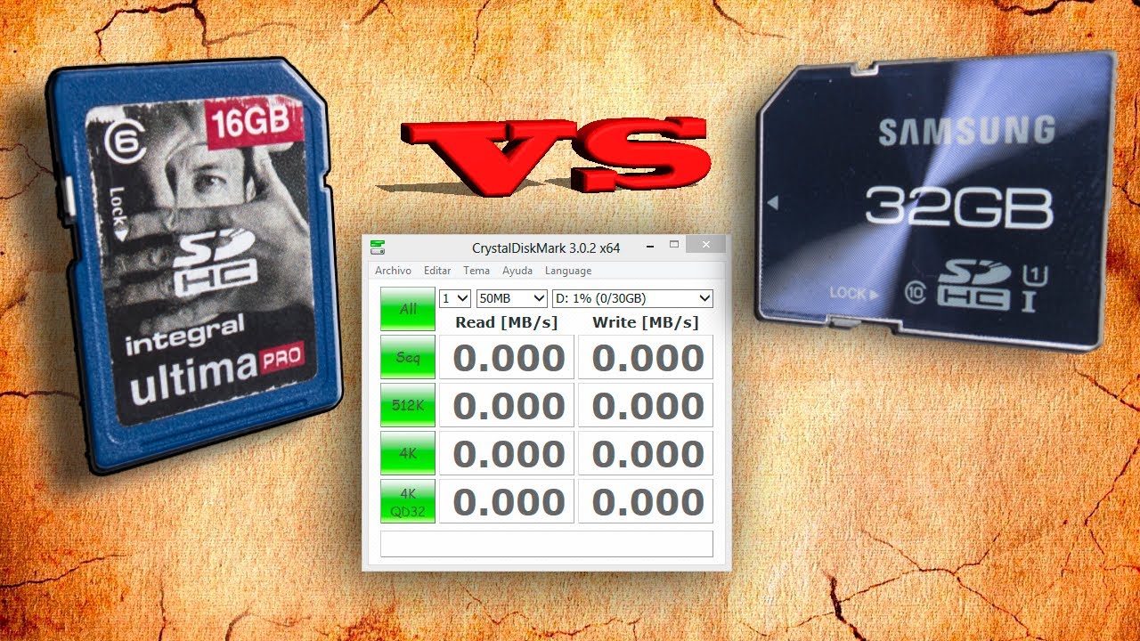 Samsung CL10 PRO 32GB VS Integral 16GB Ultima Pro