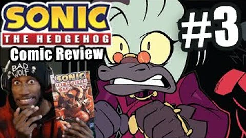 IDW Sonic Bad Guys #3 Review | The Final Raid - Werewoof Reactions