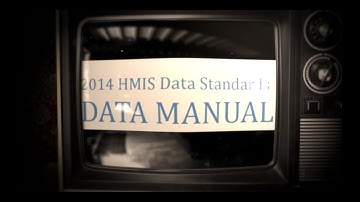2016 HMIS Data Standards Vol. 1