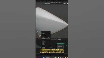 Day 01 Explore Geometry Node #blender3d #blender #ammarkhanim