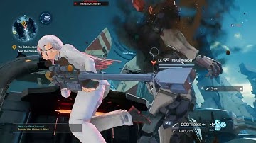 The Gatekeeper Boss Battle SAO Fatal Bullet