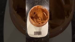 Easiest way to measure peanut butter