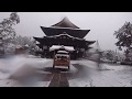 雪の寺 善光寺 Impressed Japan #Snowy Temple in Japan Nagano Zenkouji