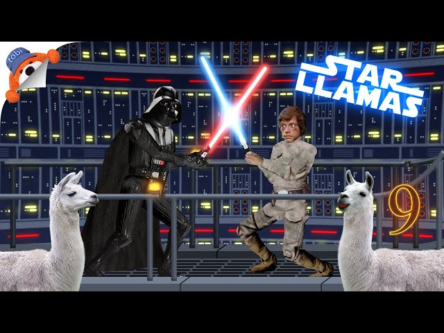 Star Wars Llamas | Llamas del Tiempo 9 | TobiAnimados