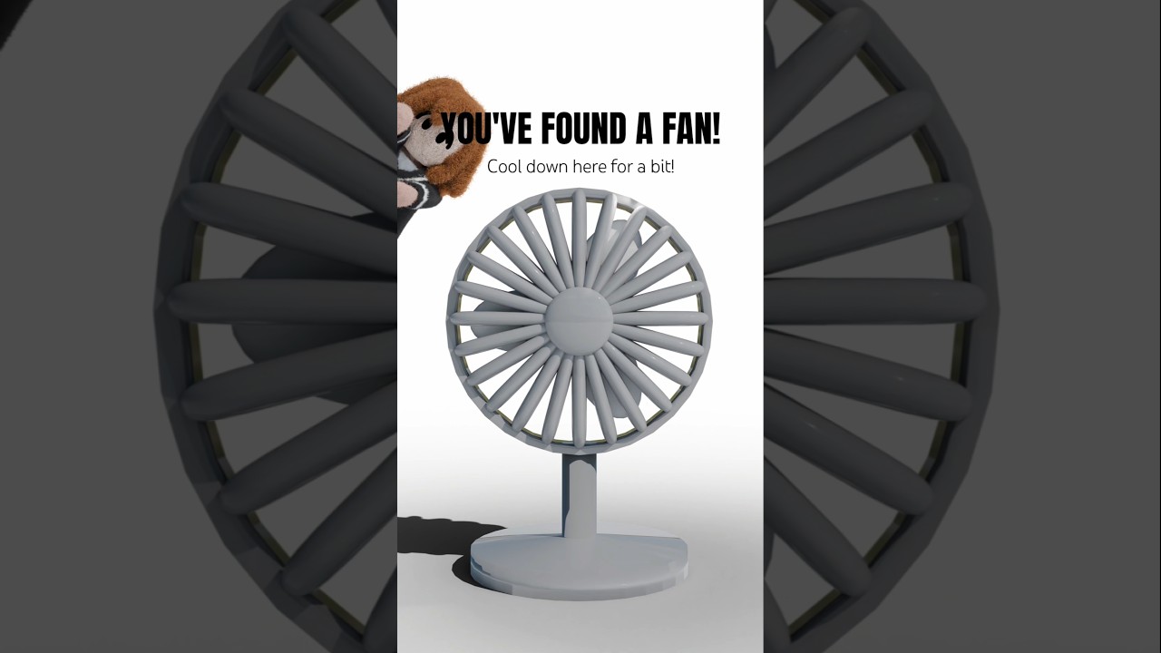 Make sure to chill out this heatwave...!! 🫠 #animation #shorts