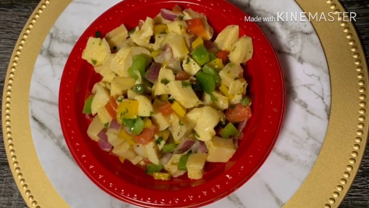 Ensalada de Carrucho( Lambi o Guarura) - YouTube