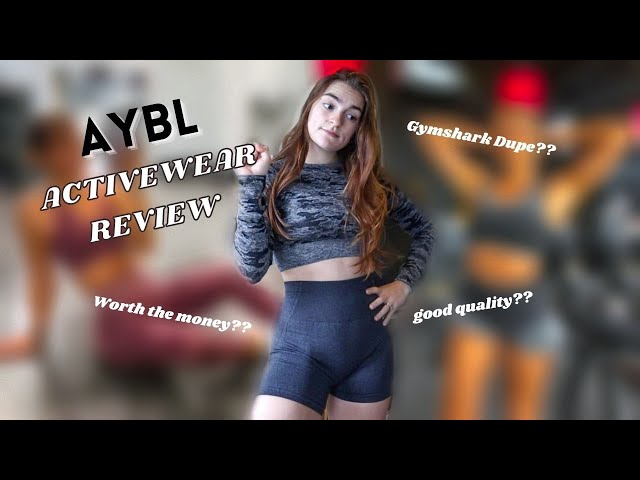 AFFORDABLE GYM CLOTHES // AYBL VS GYMSHARK 