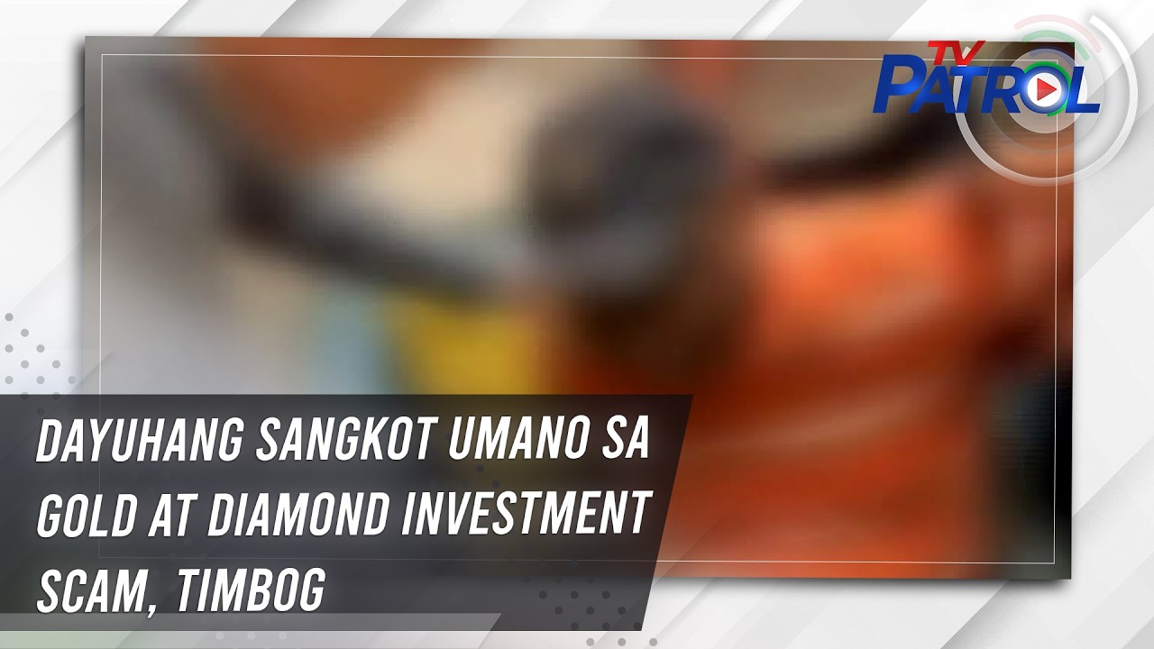 Dayuhang sangkot umano sa gold at diamond investment scam, timbog | TV Patrol