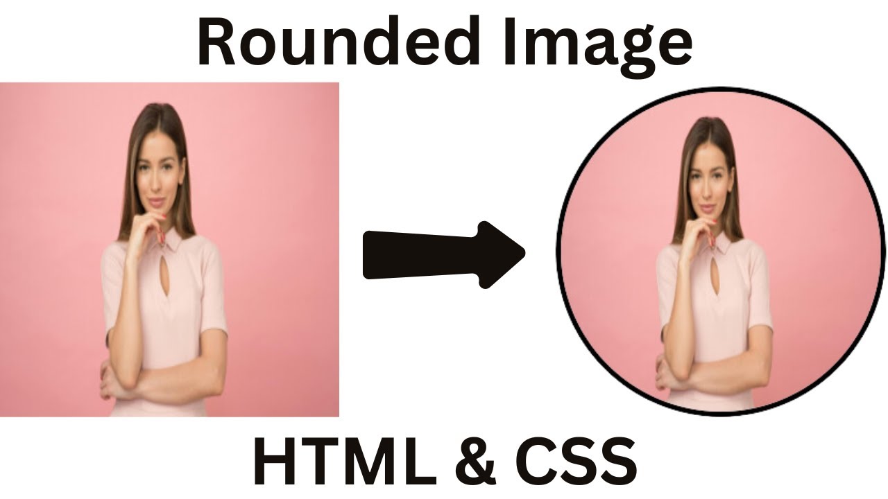 How To Create Rounded and Circular Images With HTML & CSS! - YouTube