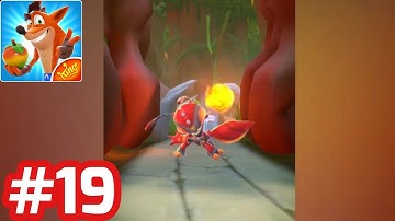 Crash Bandicoot: On The Run - Gameplay Walkthrough - Part 19 Inferno Ant Drone (iOS/Android)