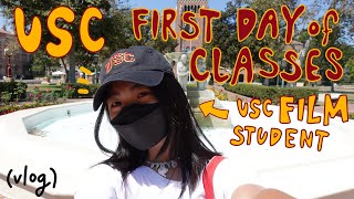FIRST DAY OF CLASSES AT USC VLOG