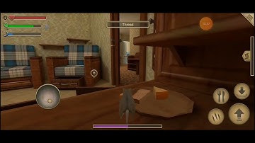 Mouse Simulator Gameplay walkthrough part 1-House & Hole in the wall number 1.