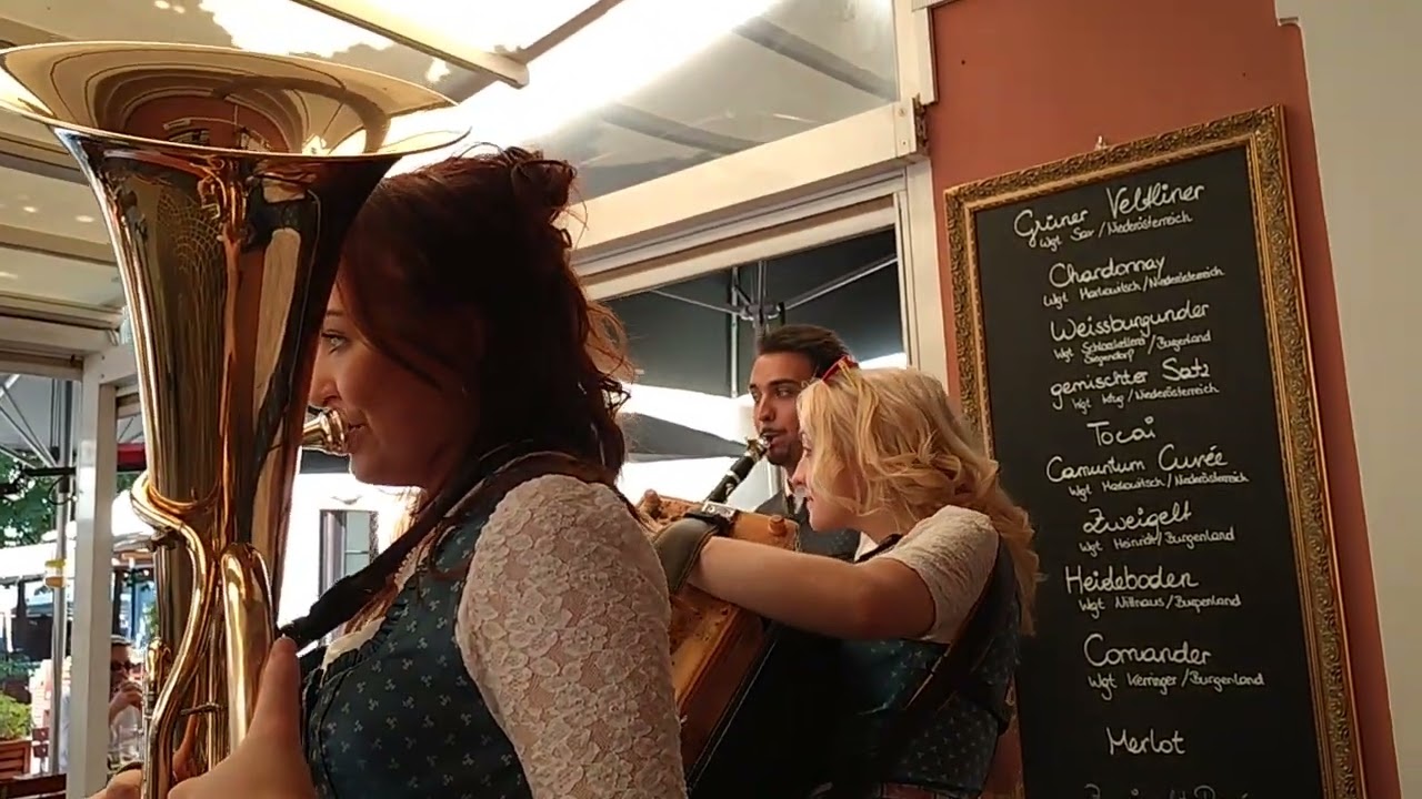 Geschwister Scharf mit Kärntner Voiksmusi - Oompah band from Carinthia pt 1