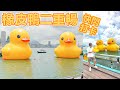 快閃打卡 橡皮鴨二重暢 添馬公園及中西區海濱長廊 DoubleDucks