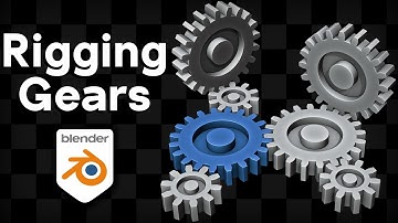 How to Rig & Animate Gears in Blender ⚙️ (Tutorial)