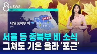 [날씨] 서울 등 중북부 비 소식…그쳐도 기온 올라 '…