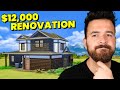 I have $12,000 to renovate this house (The Sims 4)
