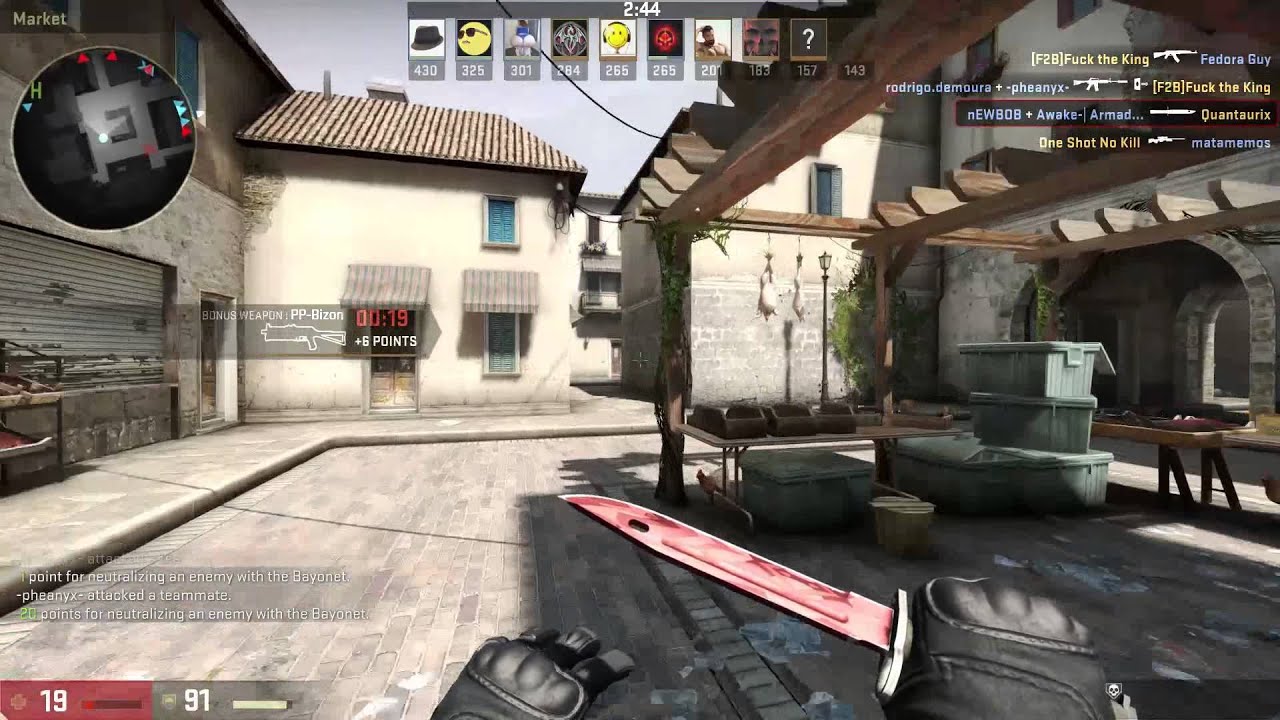 cs go bayonet slaughter