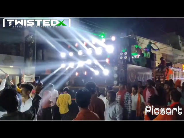 Ramnavmi Utsav Dhamtari C. G      By :- DJ Sargam Abhanpur and Twisted Green Light 2022 class=