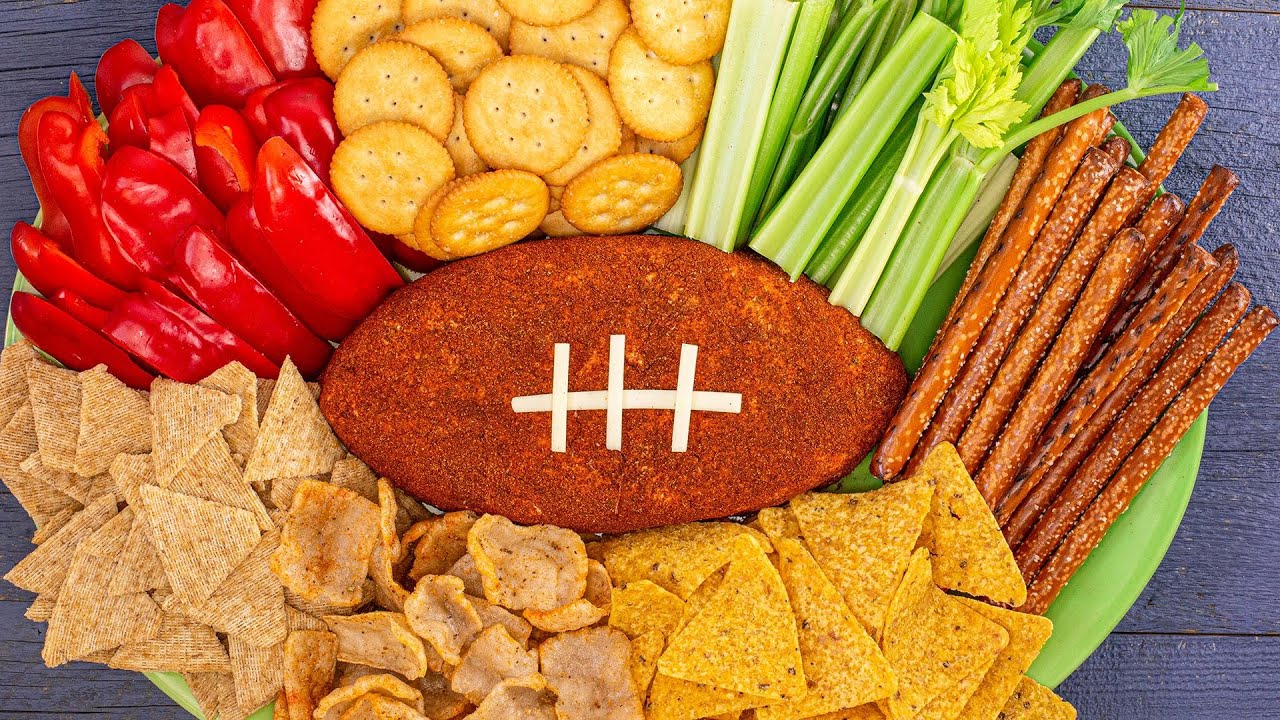 How To Make a Cheese Ball Football By Rachael | Rachael Ray Show