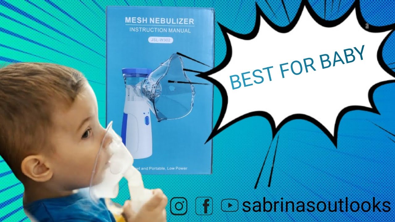 Best for Baby Mesh Nebulizer JSL-W302 - বাচ্চাদের জন্য ভালো মেশ নেবোলাইজার by sabrinasoutlooks