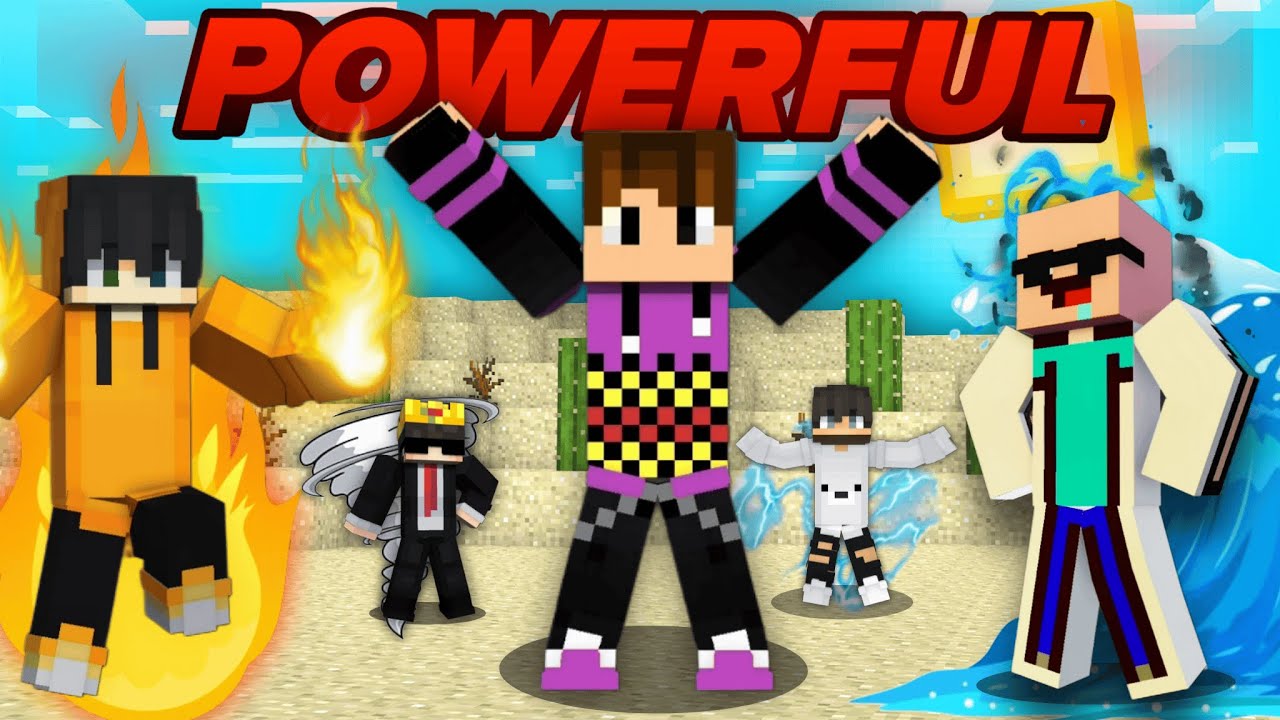 How I Took Over This Superpowers Only Minecraft SMP Using My ...