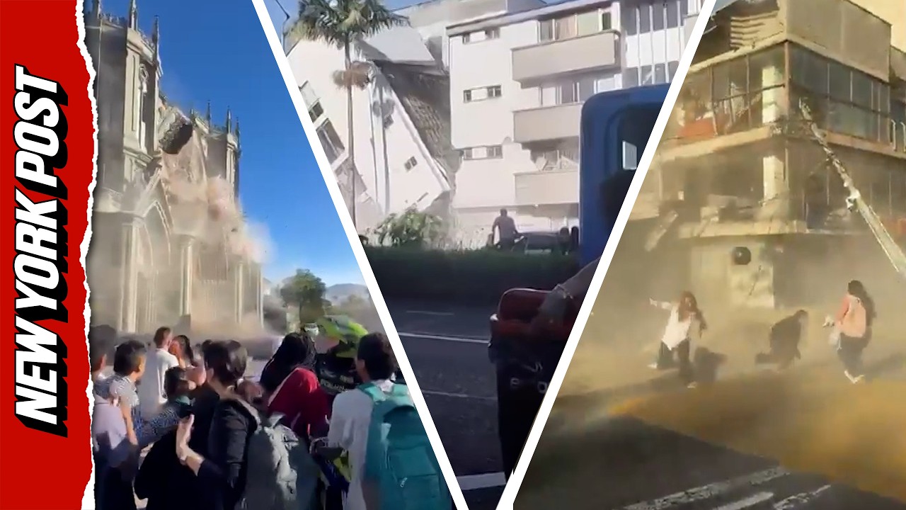 Devastating Earthquake Hits Colombia: Streets Split and Buildings Collapsing