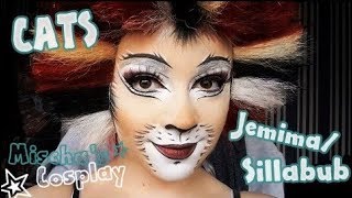 Jemima ~ CATS || Make up timelapse [HD] 🐾
