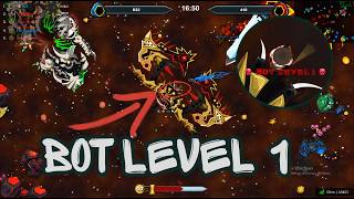 👑 Rank 1 Nhưng Rất Bất Ổn! Bị Vây Và Bot Mạnh Nhất Trận Xuất Hiện 🤯 | EvoWars.io screenshot 3