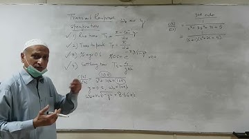 #transientResponseSpecification Transient Response of Third Order systems. Rise time Settling time.