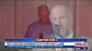 Fact checking Governor Scott s recount claims