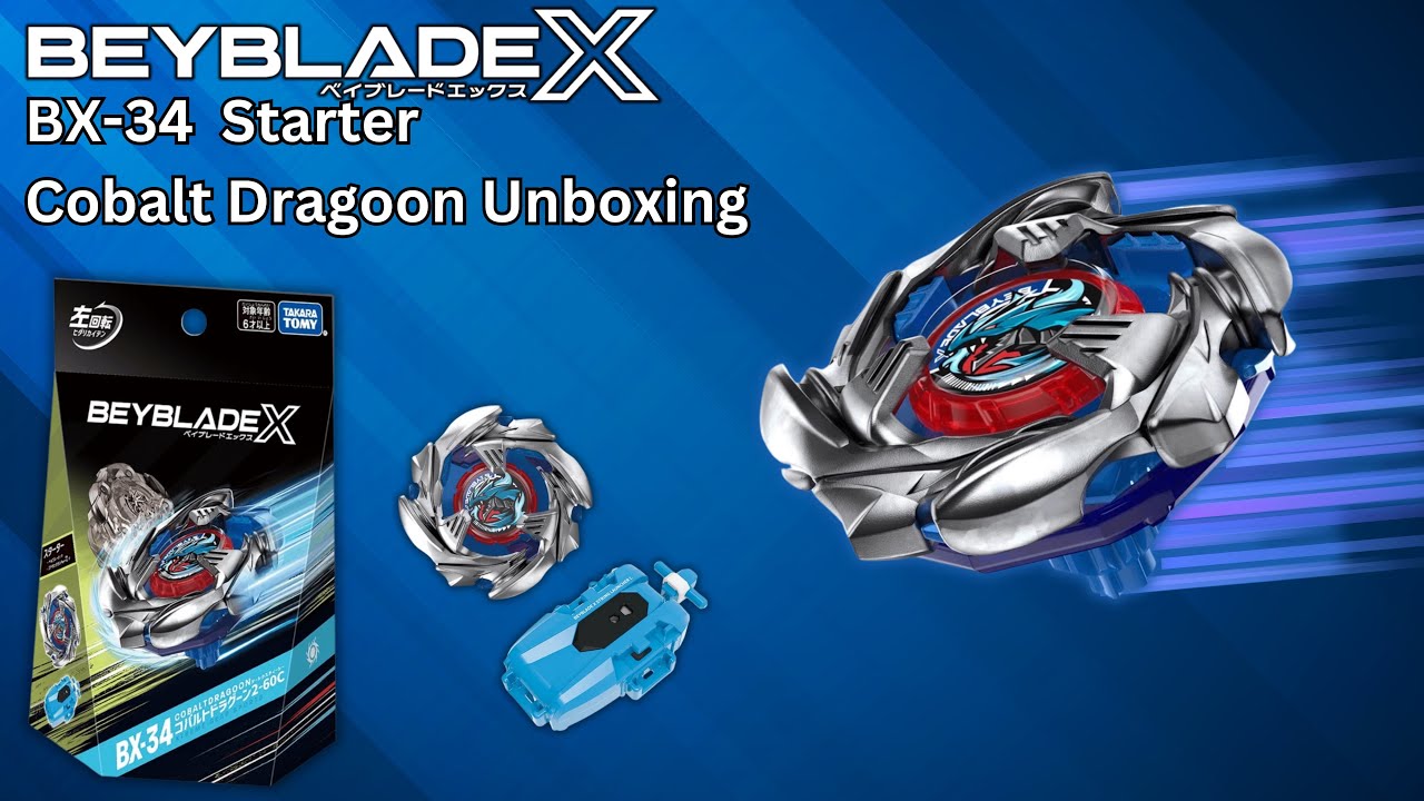Reverse-Roatation is BACK! BX-34 Cobalt Dragoon 2-60C Deluxe Starter
